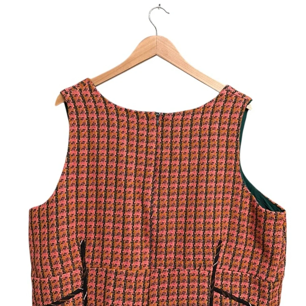 Anthropologie Maeve Tweed Dress 2 Piece Set - Picture 9 of 16